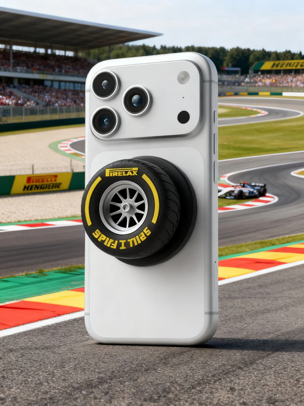 🔥HOT SALE - 49% OFF🔥-🏎️📱 F1 Racing Wheel Phone Holder
