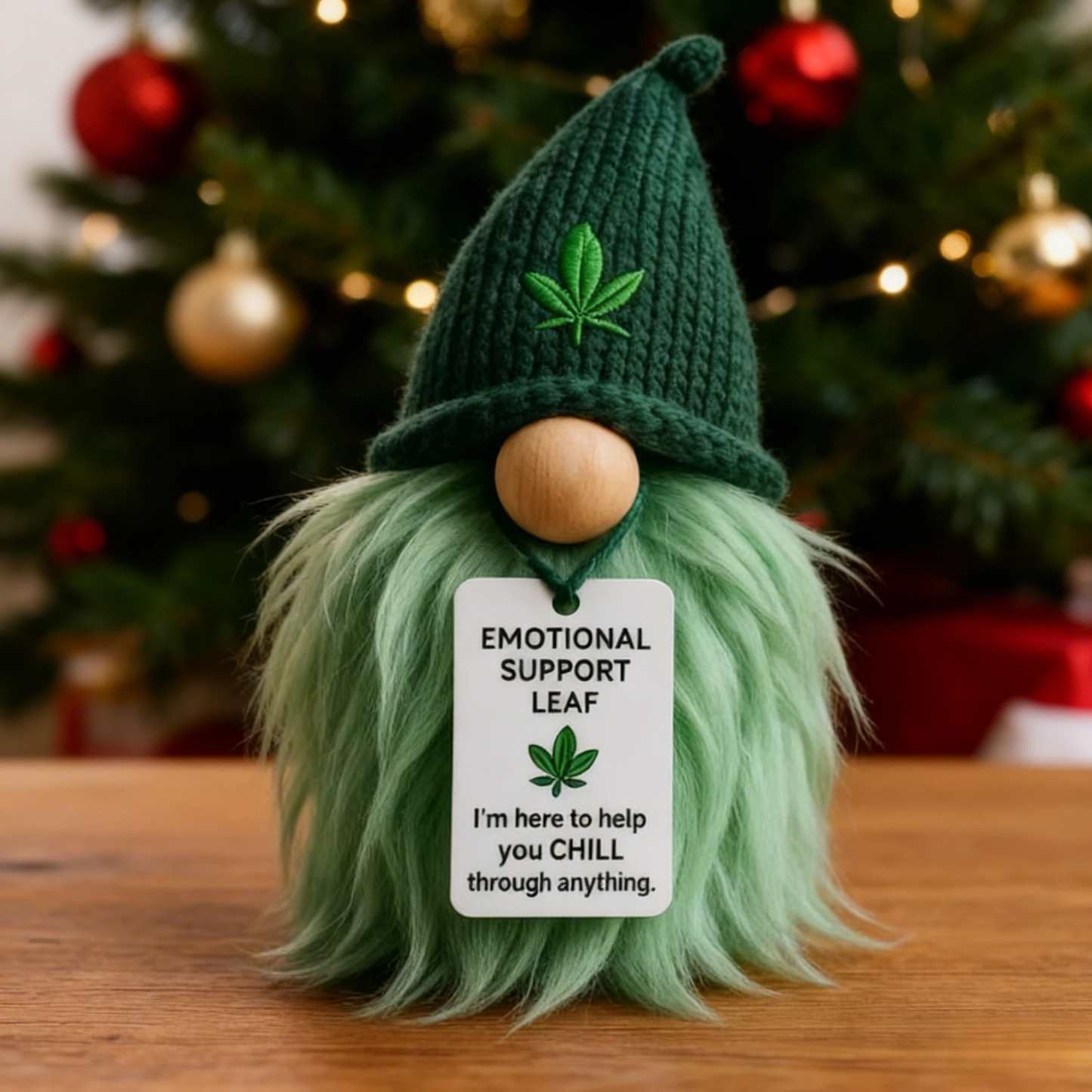 🔥LAST DAY 49% OFF -💃 -Emotional Support Weed Gnome – Your Little Cannabis Companion