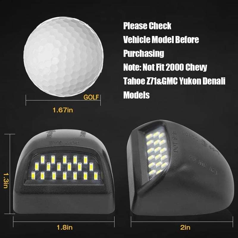 🔥LAST DAY 49% OFF -🚗💡Super Bright 36-Piece LED License Plate Light Kit