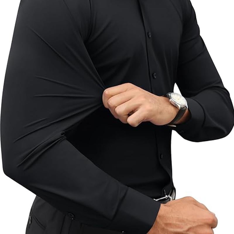 Men's Super Stretchy Quick-Drying Breathable Dress Shirt(BUY 2 FREE SHIPPING)