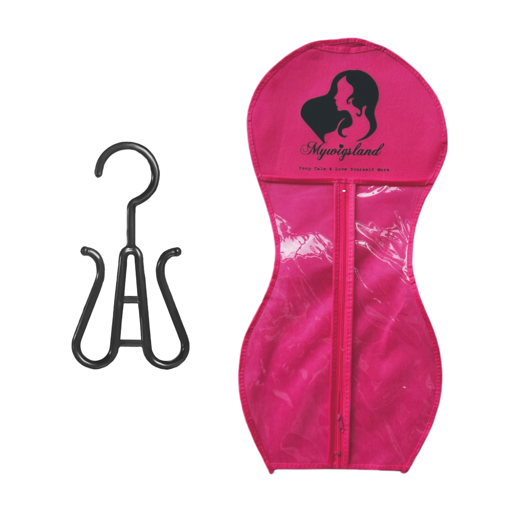 🔥2025 New Arrival-🔥New Design Hourglass-Shaped Wig Storage Bag with Hanger