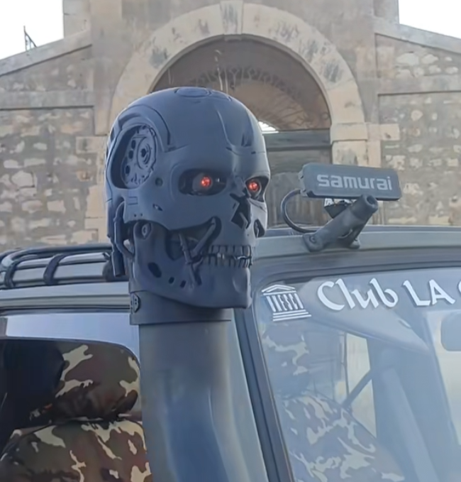 CAR SNORKEL HEAD T 800 TERMINATOR