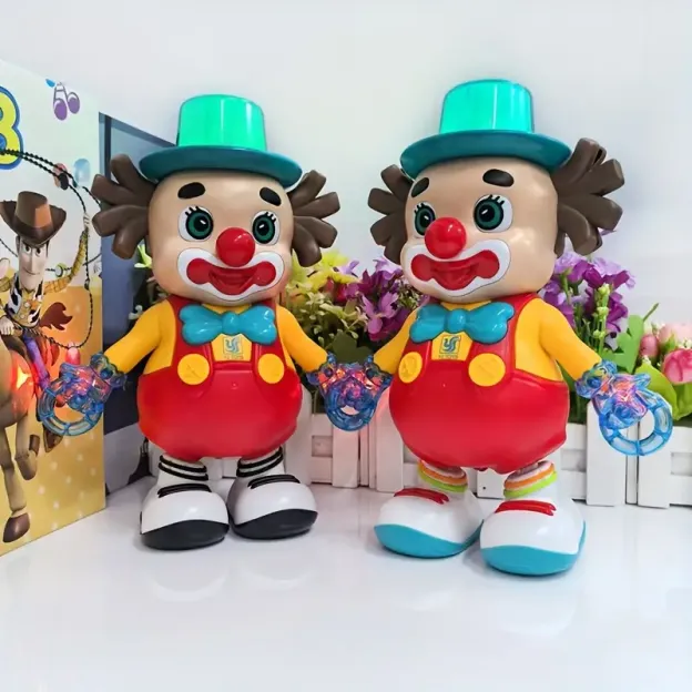 🤡Dancing Clown Toy Car with Sound & Light