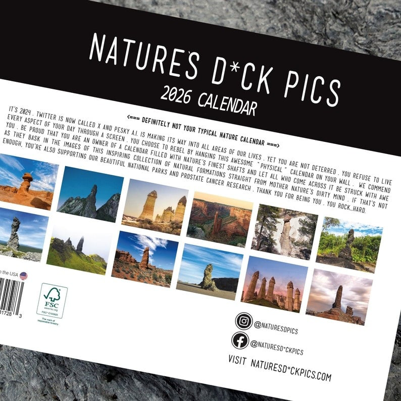 🔥HOT SALE - 49% OFF🔥Funny Nature 2026 Calendar