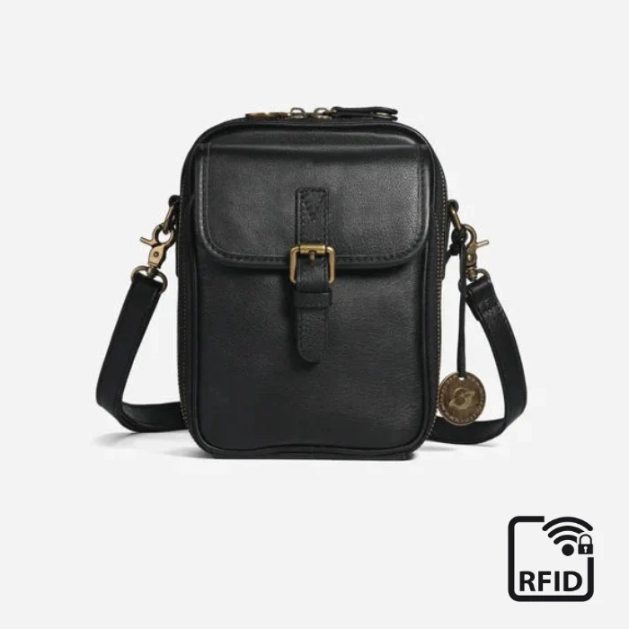 Unisex Crossbody Leather Bag