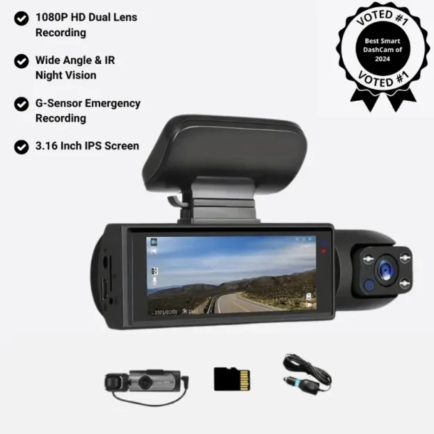 Front & Rear Dash Cam
