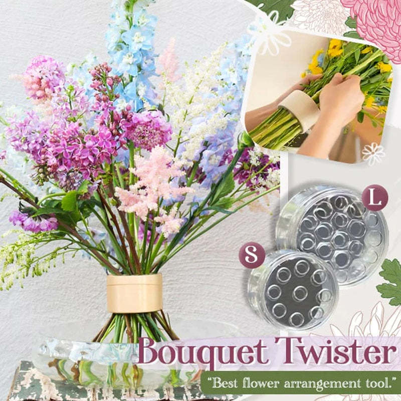 Spiral Ikebana Stem Holder