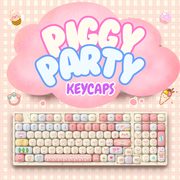 WonderBun Toasted Bread DIY Keycaps Limited Edition