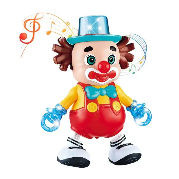 🤡Dancing Clown Toy Car with Sound & Light