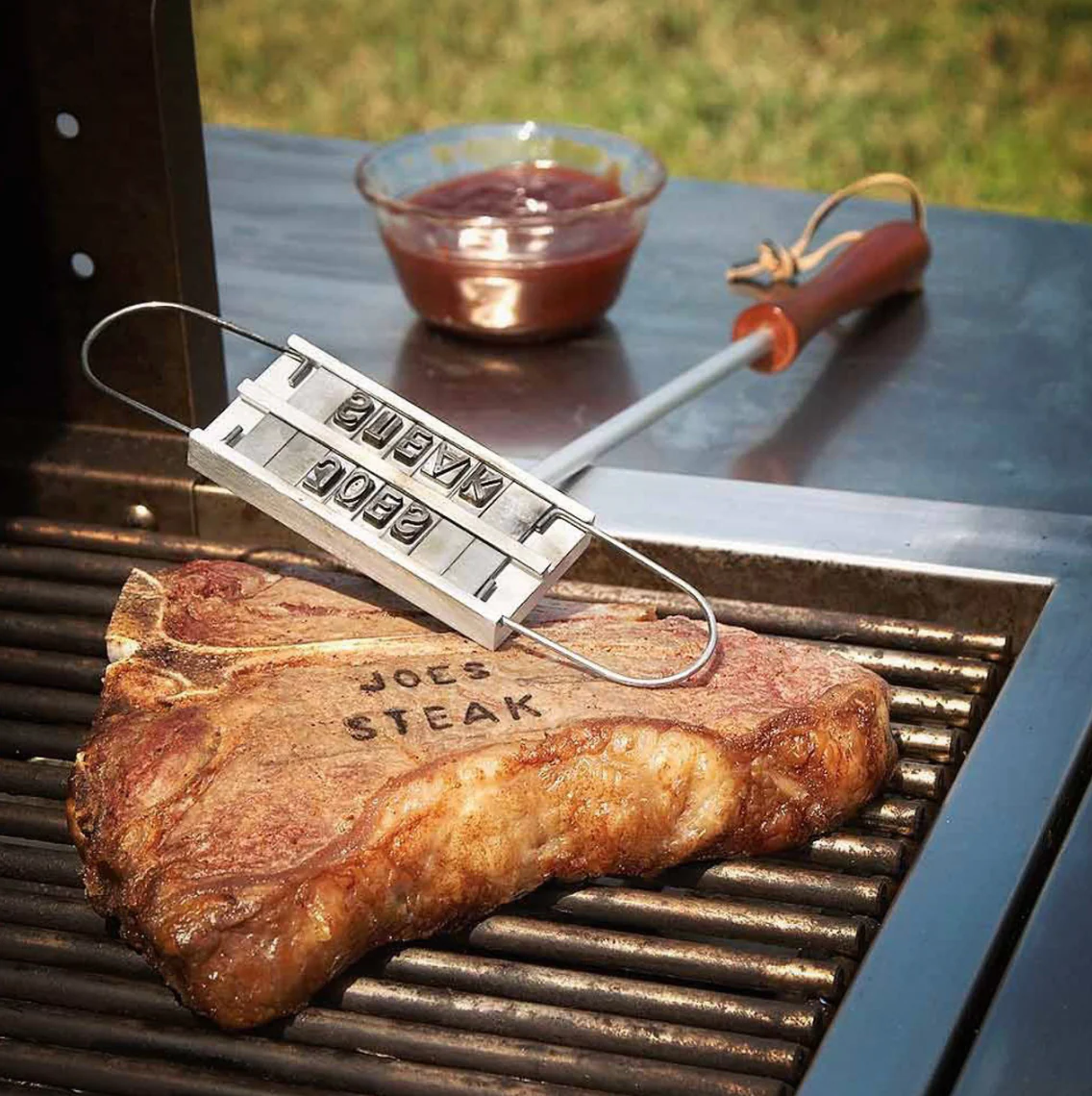 DIY Self Custom Meat Branding Iron for BBQ Food, Self Custom branding iron, Self Personalized Branding Iron for Steak, Branding Iron Stamp.