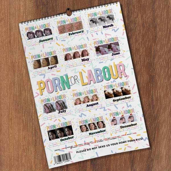 🔥HOT SALE - 49% OFF🔥P or Labour 2026 Calendar - Funny Calendar