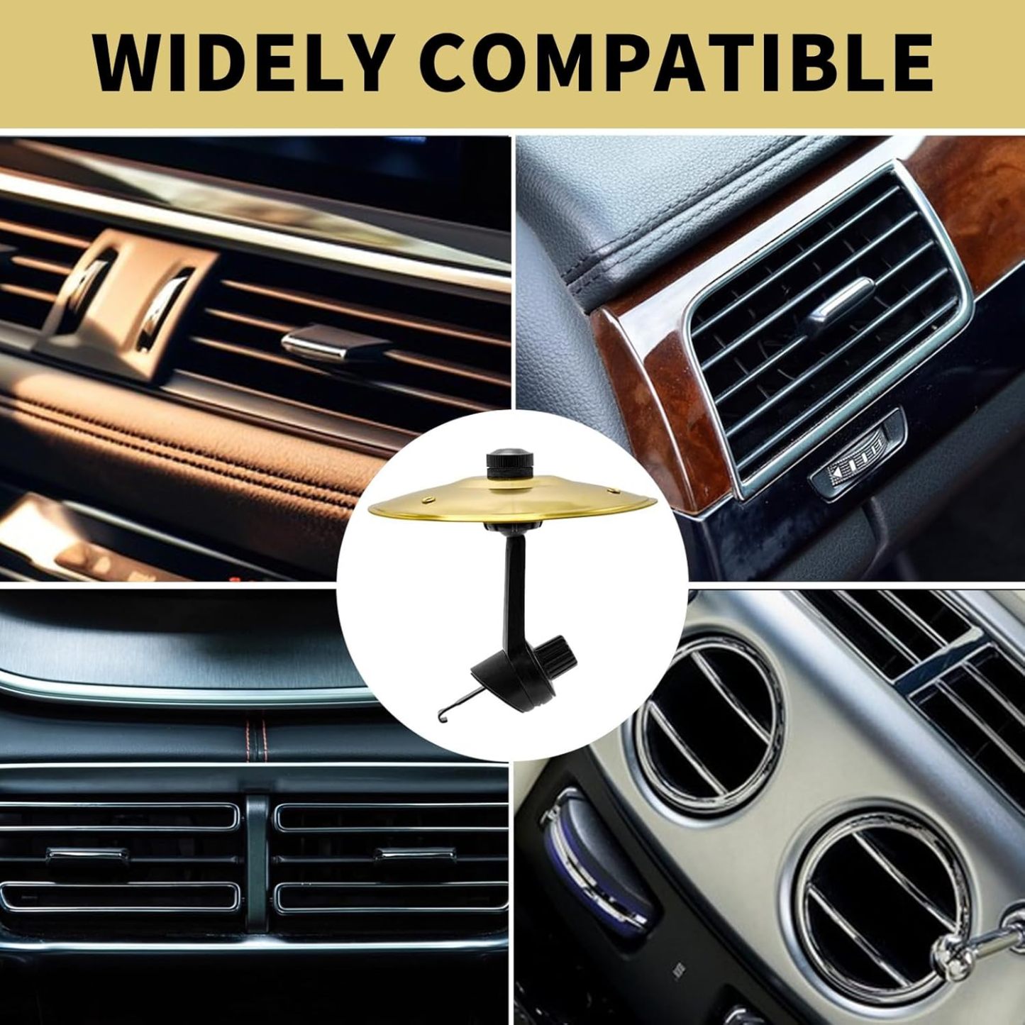 🔥HOT SALE - 49% OFF🔥🎶 Make Your Driving More Fun - Car Crash Cymbal Air Vent 🚗