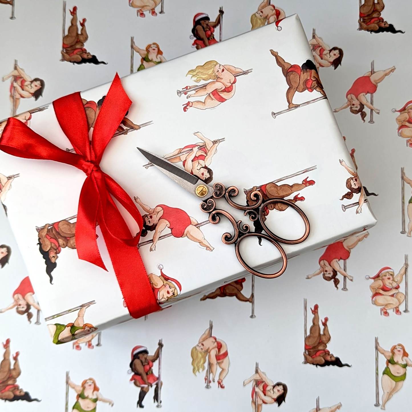 🔥HOT SALE - 49% OFF🔥Funny Christmas Wrapping Paper