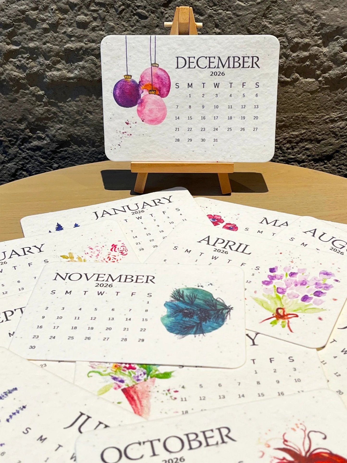 🔥HOT SALE - 49% OFF🔥🌱Eco-Friendly Plantable Love Seed Calendar 2026
