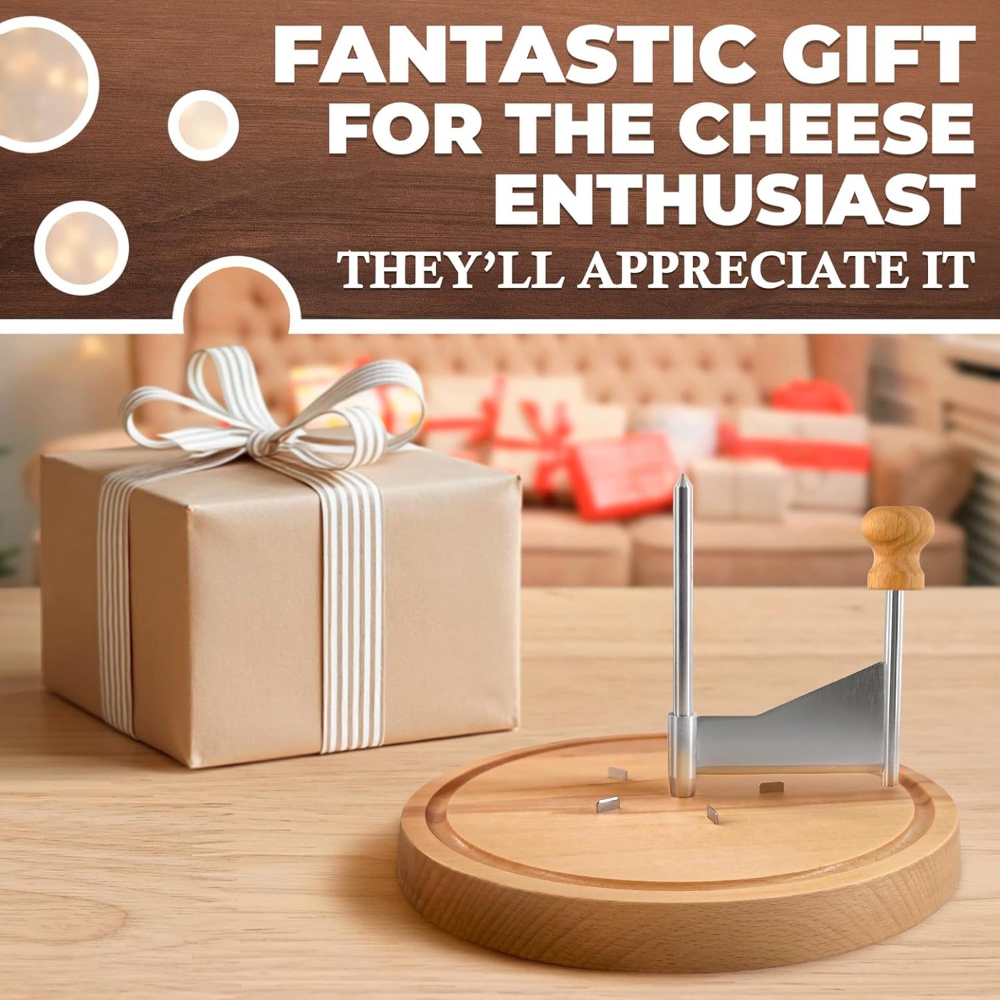 🔥HOT SALE - 49% OFF🔥Cheese Curler Wheel - Stainless Steel Cheese Shaver