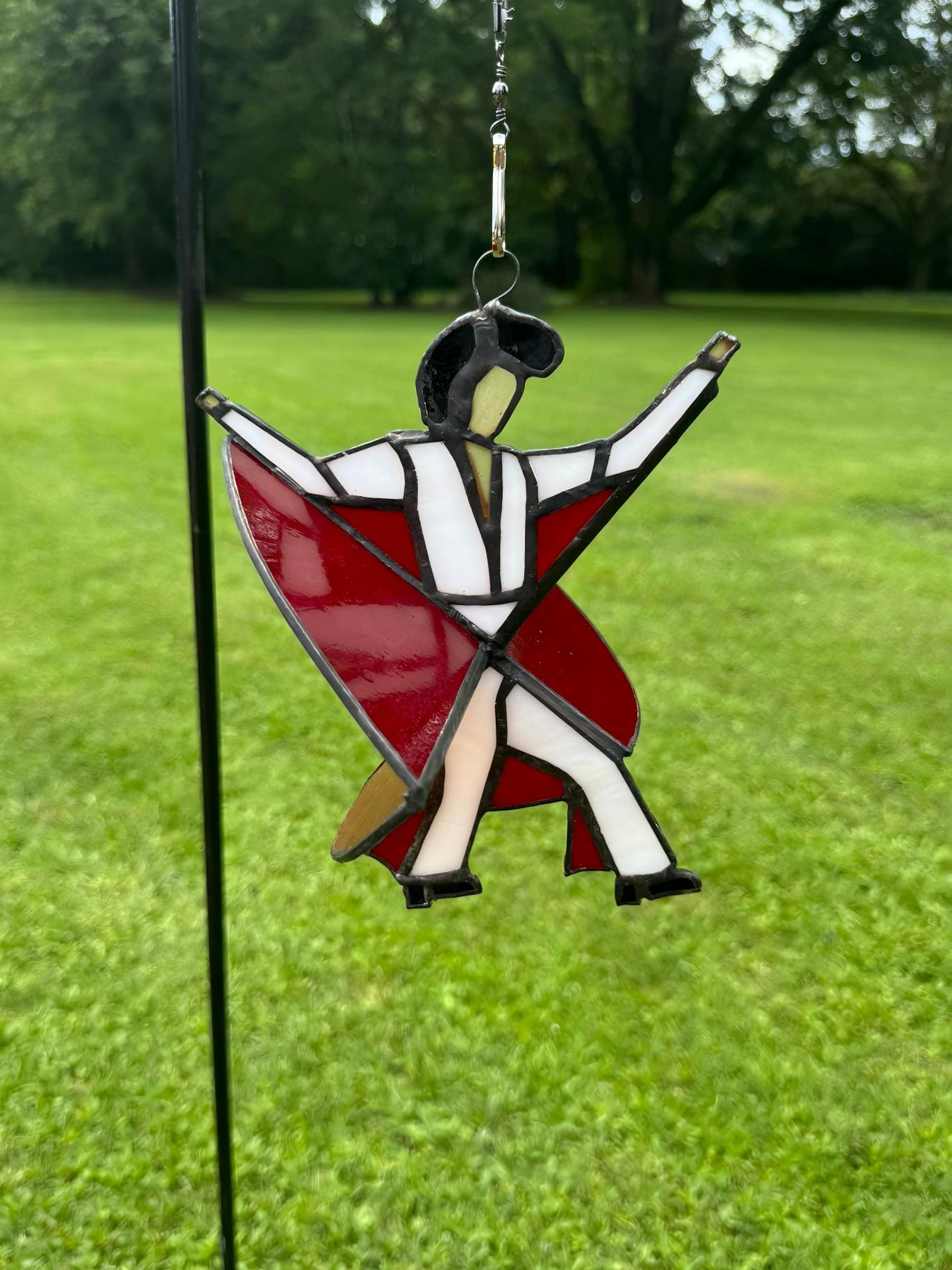 🏆Flash Sale⚡-HOT SALE - 49% OFF-💥New Elvis stained glass spinning suncatcher💃