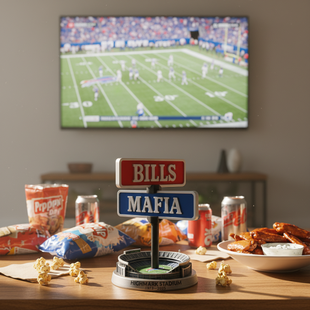 🔥HOT SALE - 49% OFF🔥 -Bills Mafia Highmark Stadium Farewell Season Desktop Sign