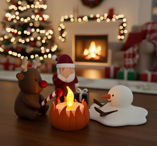 🔥HOT SALE - 49% OFF🔥- Funny Christmas Campfire、Reindeer & Melting 