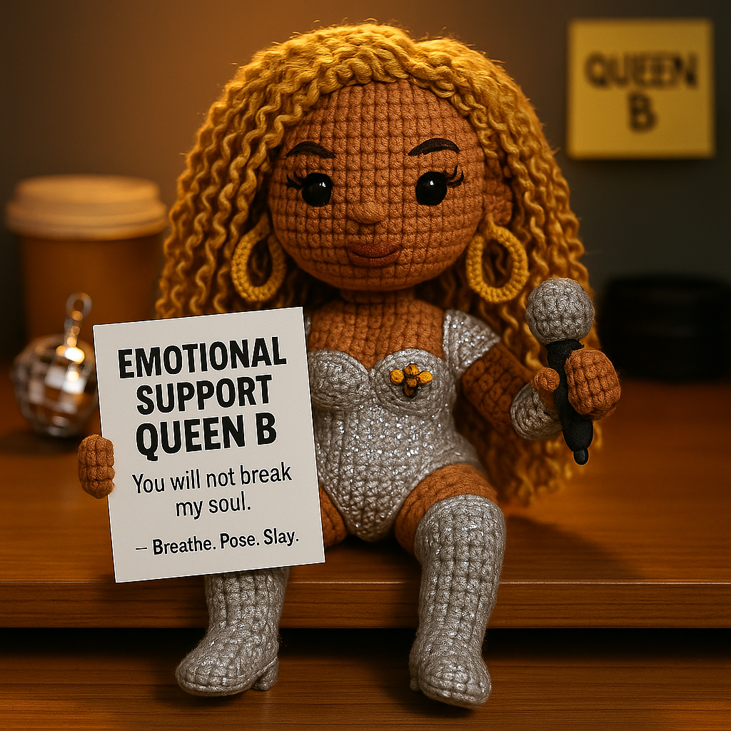 🔥HOT SALE - 49% OFF🔥Queen B Crocheted Emotional Support Doll