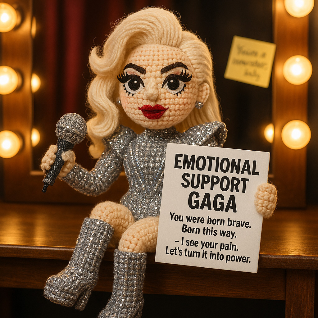 🔥HOT SALE - 49% OFF🔥Queen B Crocheted Emotional Support Doll