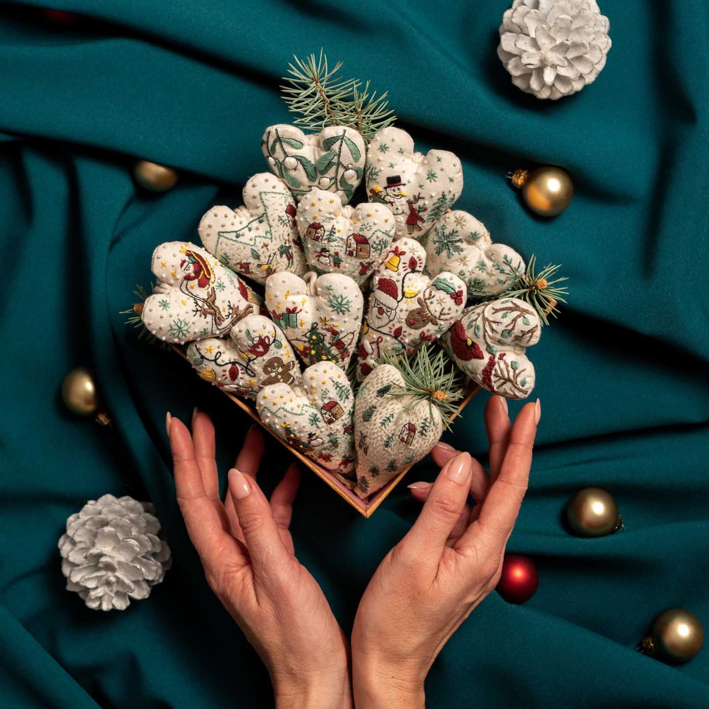 🔥HOT SALE - 49% OFF🔥DIY Heart Shaped Hand Embroidered Christ