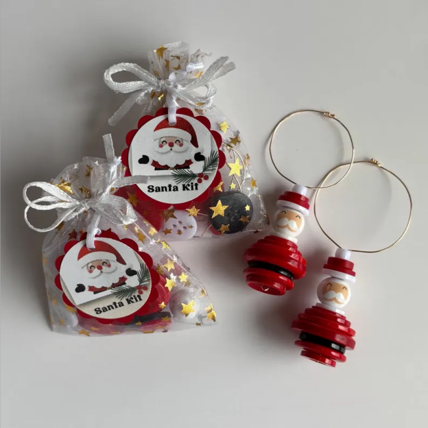 🔥HOT SALE - 49% OFF🔥Button Santa Ornament Kit