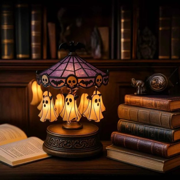 🔥HOT SALE - 49% OFF🔥-🎠👻Ghost Carousel Light