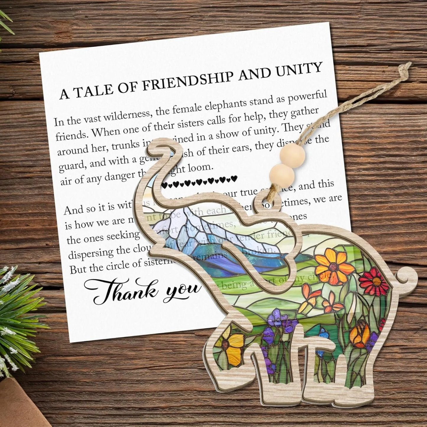 🔥HOT SALE - 49% OFF🔥Friendship gift - sisterhood elephant