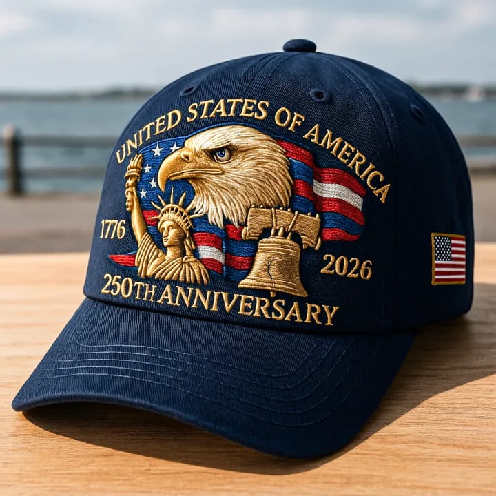🔥HOT SALE - 49% OFF🔥Eagle & Liberty – United States 250th Anniversary Hat
