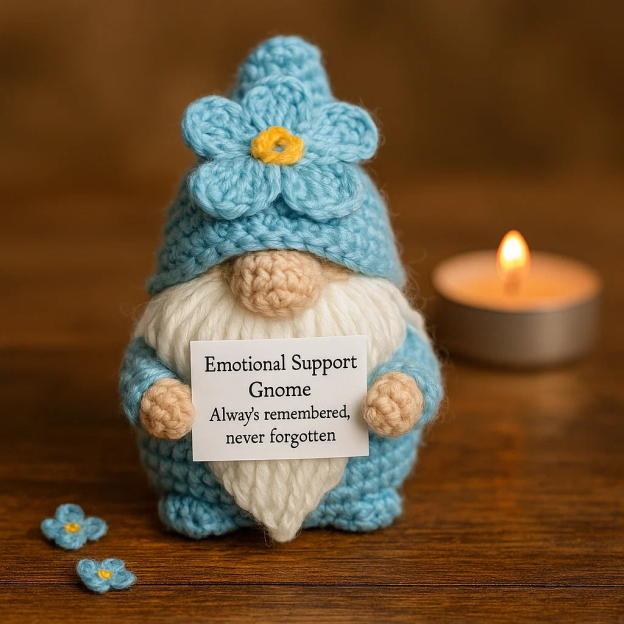 🔥HOT SALE - 49% OFF🔥Forget-Me-Not Emotional Support Gnome💕