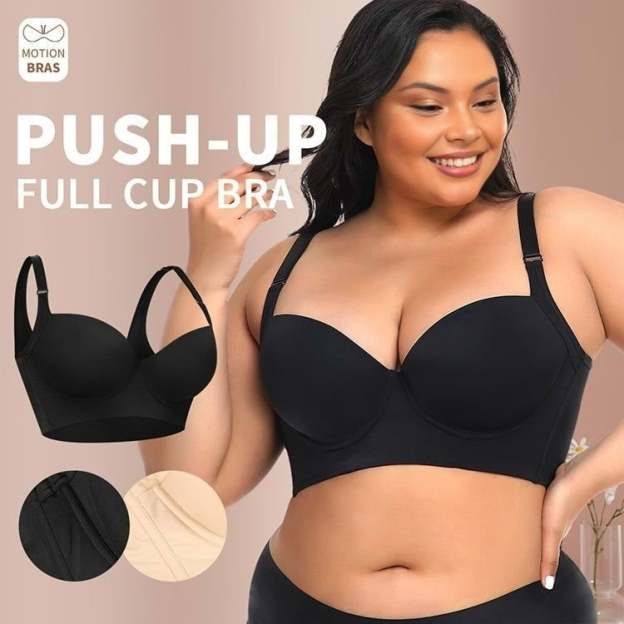🔥HOT SALE - 49% OFF🔥Comfortable Seamless Plus Size Bra | Back Smoothing & Anti-Sagging Support