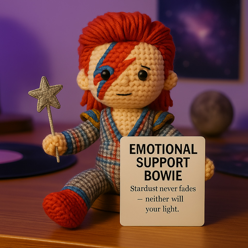 🔥HOT SALE - 49% OFF🔥Bowie Crocheted Emotional Support Doll