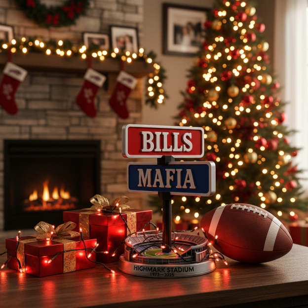 🔥HOT SALE - 49% OFF🔥 -Bills Mafia Highmark Stadium Farewell Season Desktop Sign