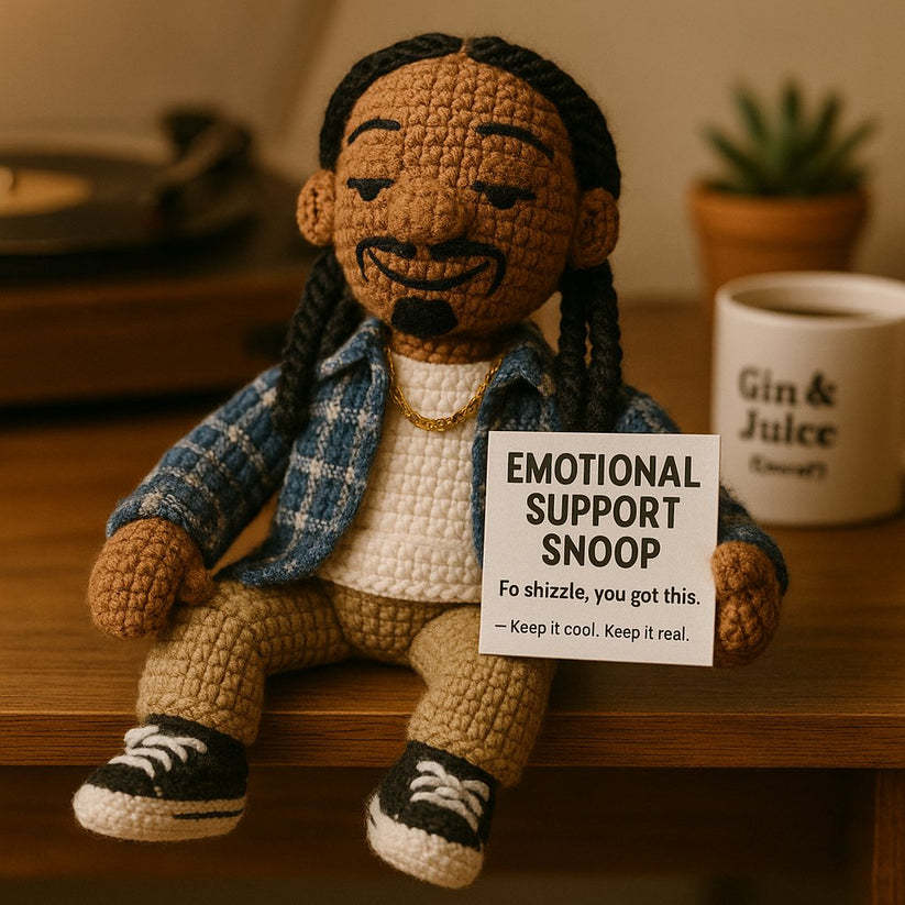 🔥HOT SALE - 49% OFF🔥Snoop Dogg Crocheted Emotional Support Doll