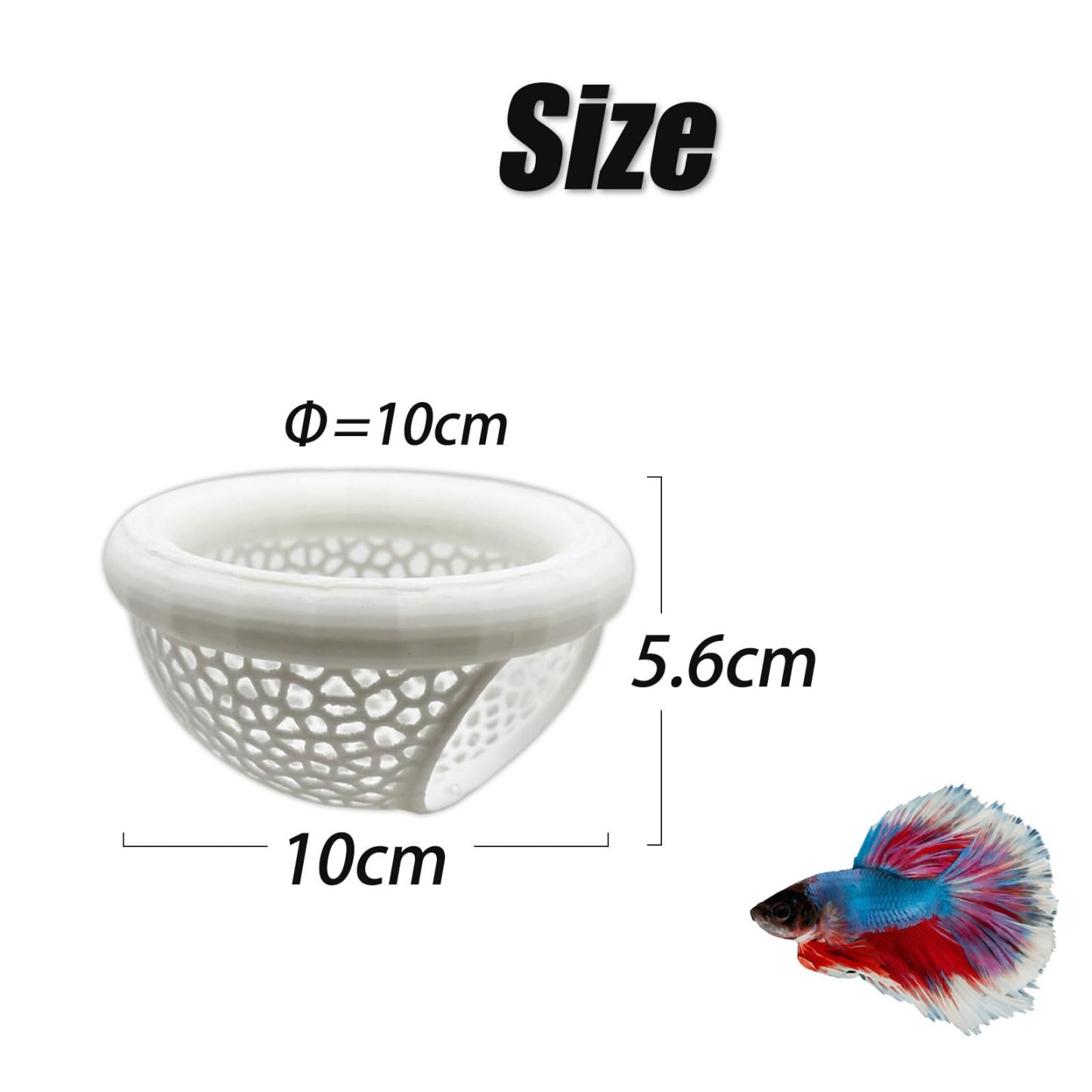 🔥HOT SALE - 49% OFF🔥Floating Fish Lounge, Aquarium Hidden Feeding Decorative Accessory