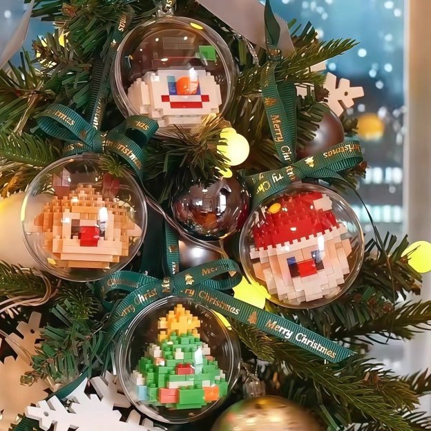 🔥HOT SALE - 49% OFF🔥🎄Santa Claus Design Building Blocks Toy