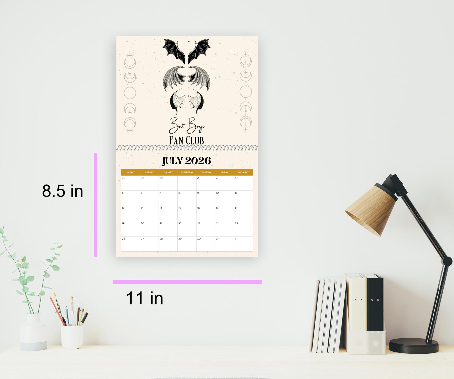 🔥HOT SALE - 49% OFF🔥Acotar 2026 wall calendar