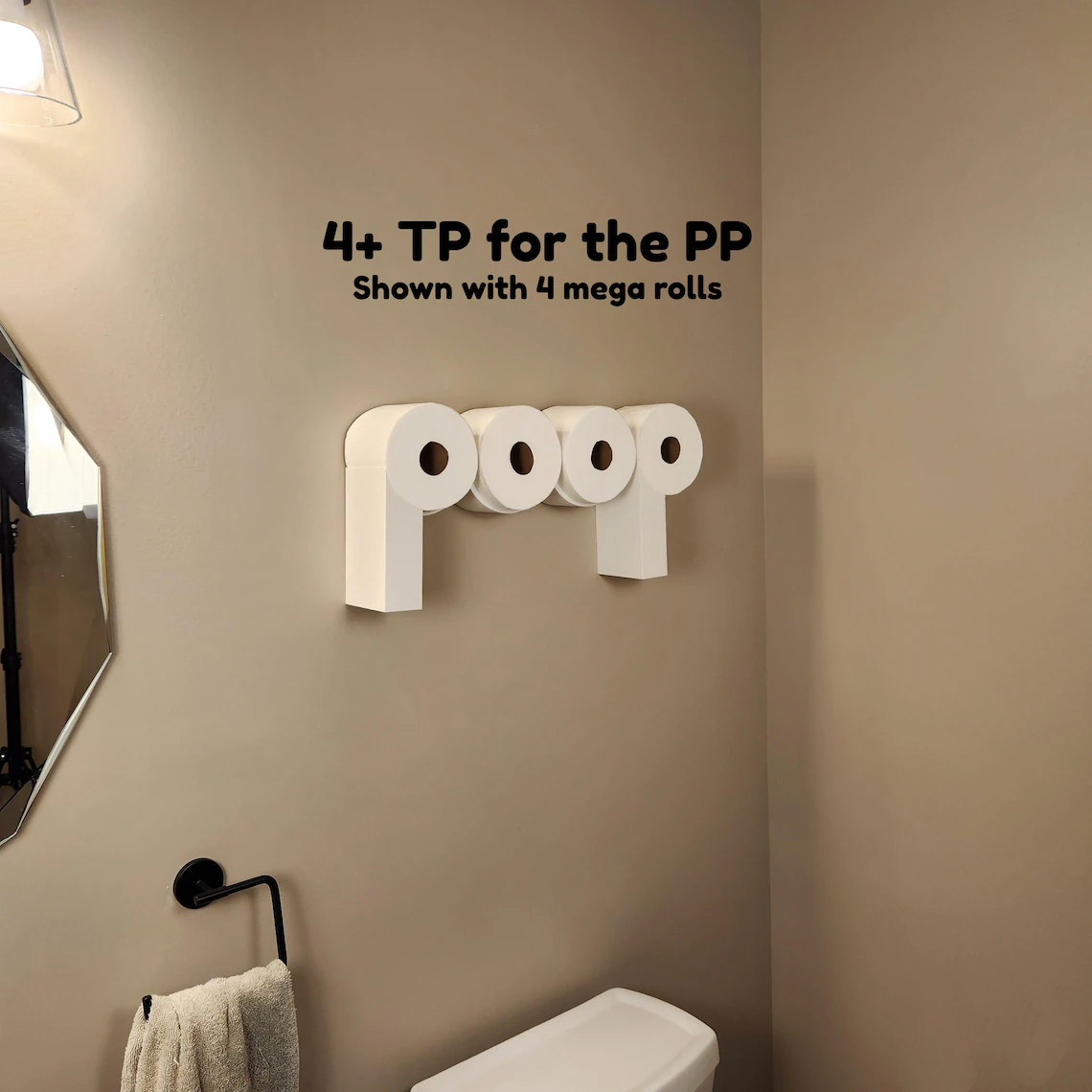 🔥HOT SALE - 49% OFF🔥POOP - Toilet Paper Holder - Functional and fun TP shelf