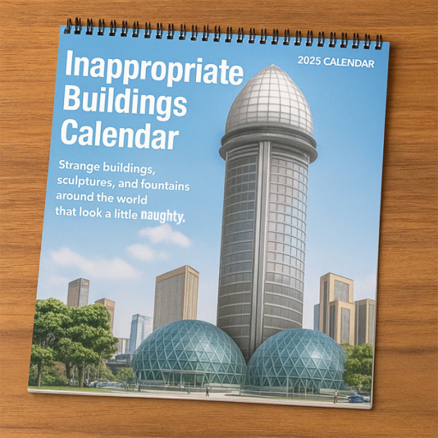 🔥HOT SALE - 49% OFF🔥Funny Building 2026 Calendar