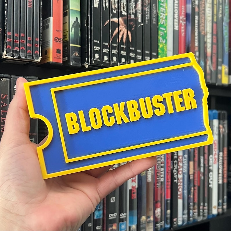 🔥HOT SALE - 49% OFF🔥Blockbuster 3D Sign Movie Rental Store