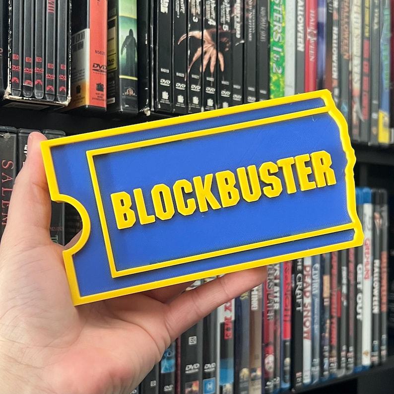 🔥HOT SALE - 49% OFF🔥Blockbuster 3D Sign Movie Rental Store