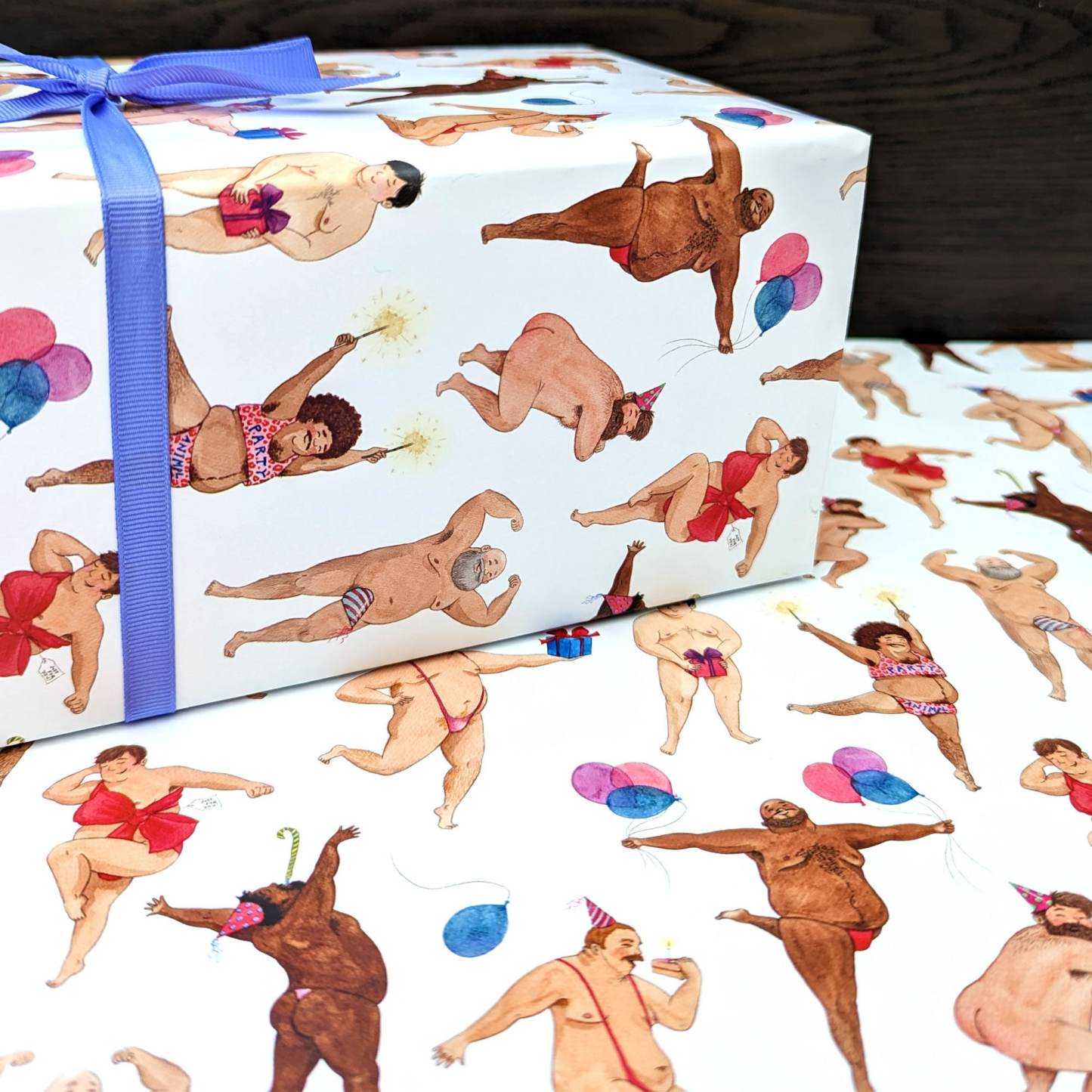 🔥HOT SALE - 49% OFF🔥Funny Christmas Wrapping Paper