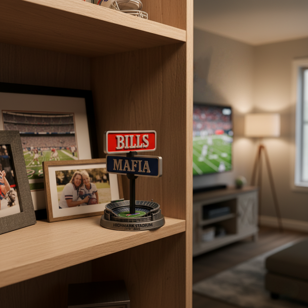 🔥HOT SALE - 49% OFF🔥 -Bills Mafia Highmark Stadium Farewell Season Desktop Sign