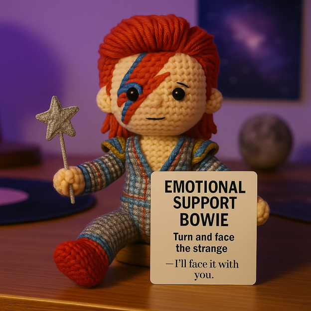 🔥HOT SALE - 49% OFF🔥Bowie Crocheted Emotional Support Doll