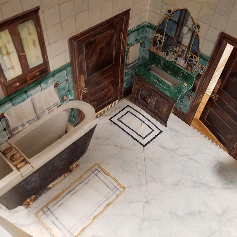 🔥HOT SALE - 49% OFF🔥Three Dimensional Edwardian Doll House🏘️🧸