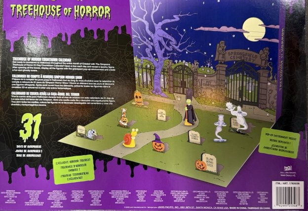 🔥HOT SALE - 49% OFF🔥- The Simpsons Treehouse of Horror 31 Day Advent Calendar