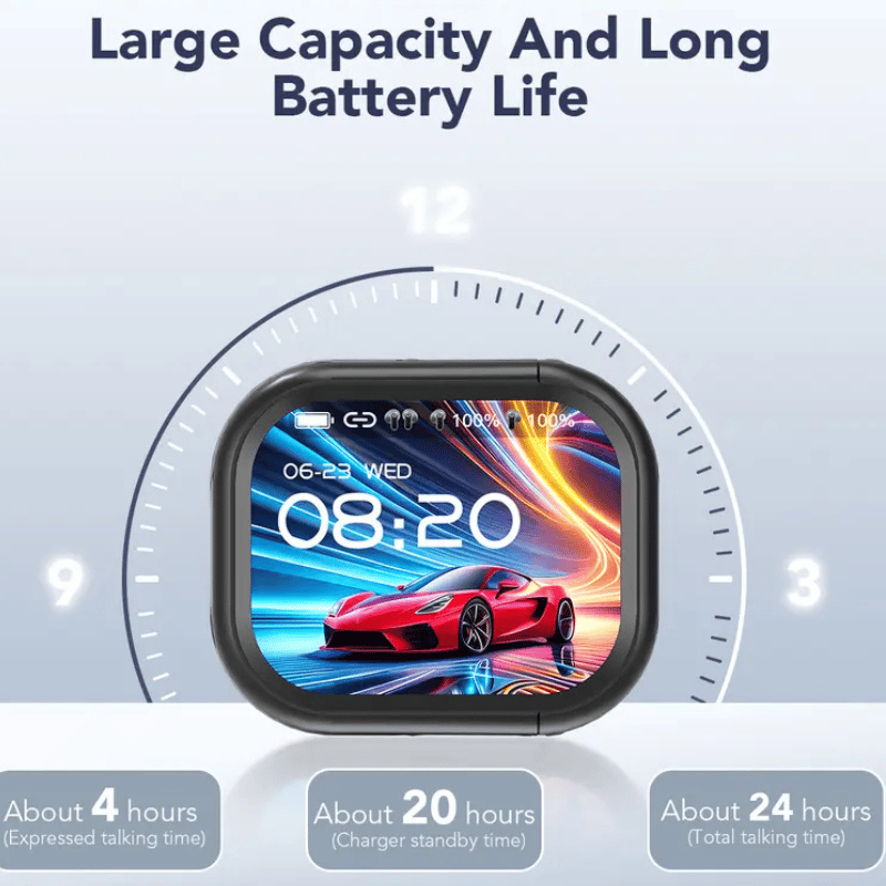 ⚡Last Day Sale 49% OFF - AI TransTalk Pro 5.4 LED Earbuds