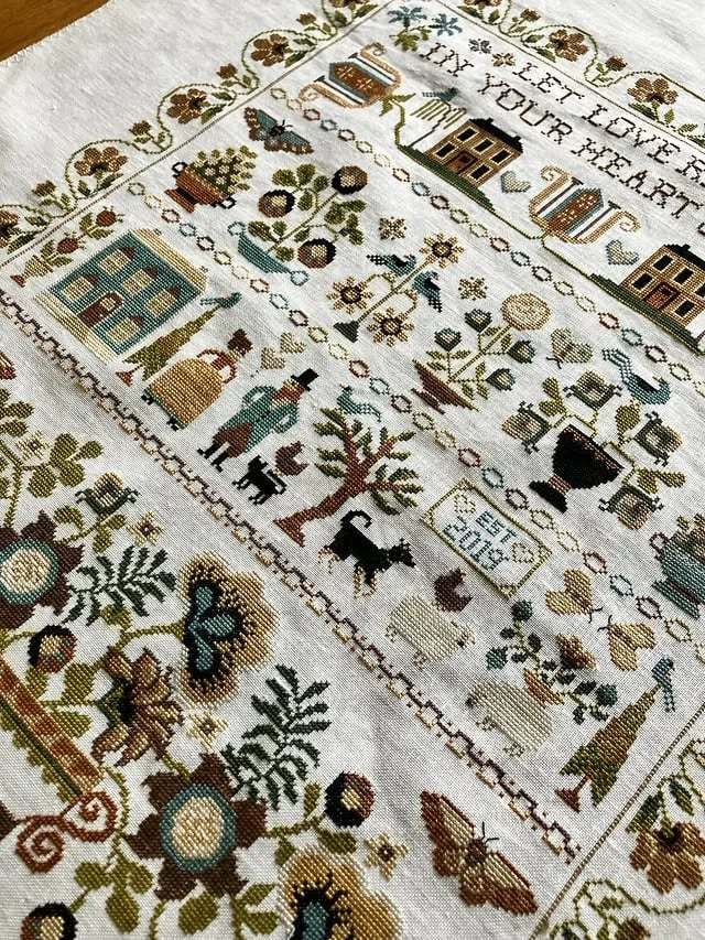 Let Love Reign Cross Stitch Kit