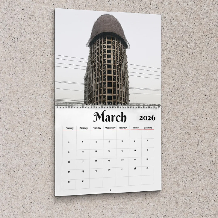 🔥HOT SALE - 49% OFF🔥Funny Building 2026 Calendar