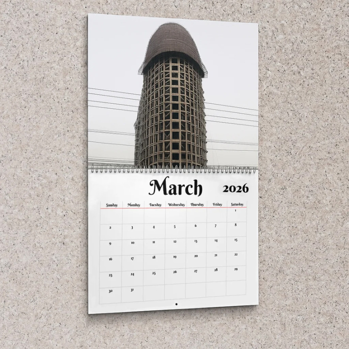 🔥HOT SALE - 49% OFF🔥Funny Building 2026 Calendar